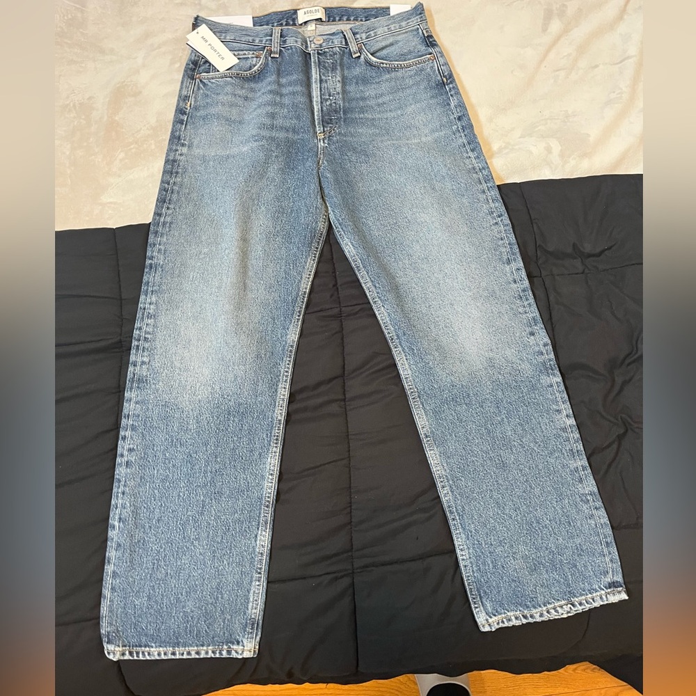 AGOLDE Net-Porter90's Jean Mid-Rise Loose Fit Sz:30 Orig:$320